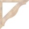 Ekena Millwork Funston Traditional Smooth Bracket, Douglas Fir, 3 1/2"W x 46"D x 46"H BKT04X46X46FST01SDF - alternate 2
